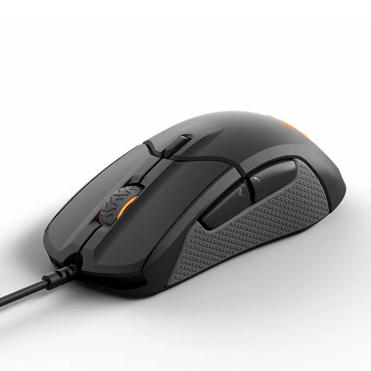Wired Mechanical Gaming Mouse | 12000 DPI | 6 Buttons | 6-Gear Adjustable | Ergonomic | USB | Black
