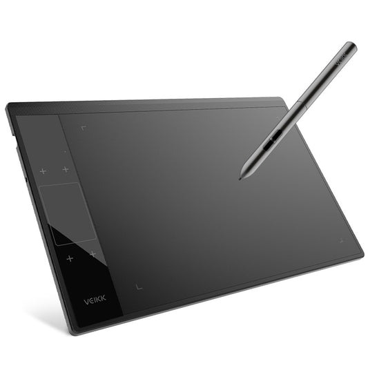 VEIKK A30 Graphics Drawing Tablet | 10×6" Active Area | 8192 Pressure Levels | Battery-Free Pen | Mac & Windows