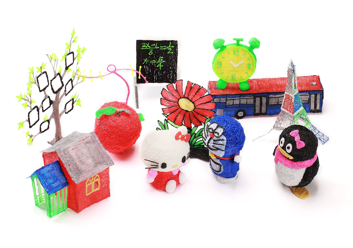 3D Printing Pen with LCD Screen | ABS & PLA | 6-Speed Control | Kids & Adults | 4 Colors