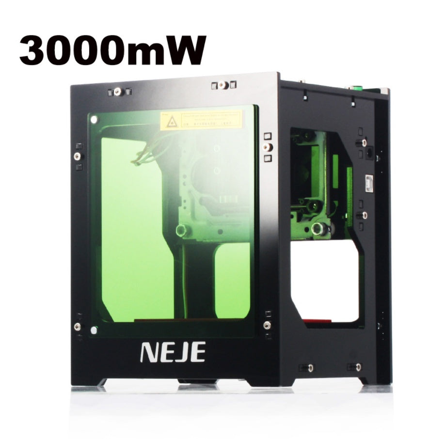DIY Mini CNC Laser Engraving Machine | 500mW / 1000mW / 3000mW, 445nm, Wood, Leather & Bamboo