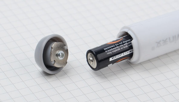 Electric Eraser Pen | Battery-Operated | Artists, Students & Office | Black & Gray | Replacement Cores Available
