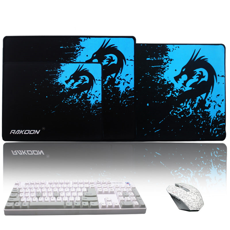 Gaming & Office Mouse Pad | Smooth Textured Surface | Reinforced Stitched Edges | Natural Rubber Non-Slip Base | Easy Clean | 4 Sizes