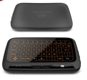 H18+ Backlit Wireless Mini Keyboard with Touchpad | 2.4GHz | 15m | PC Xbox PS4 Smart TV Android Box