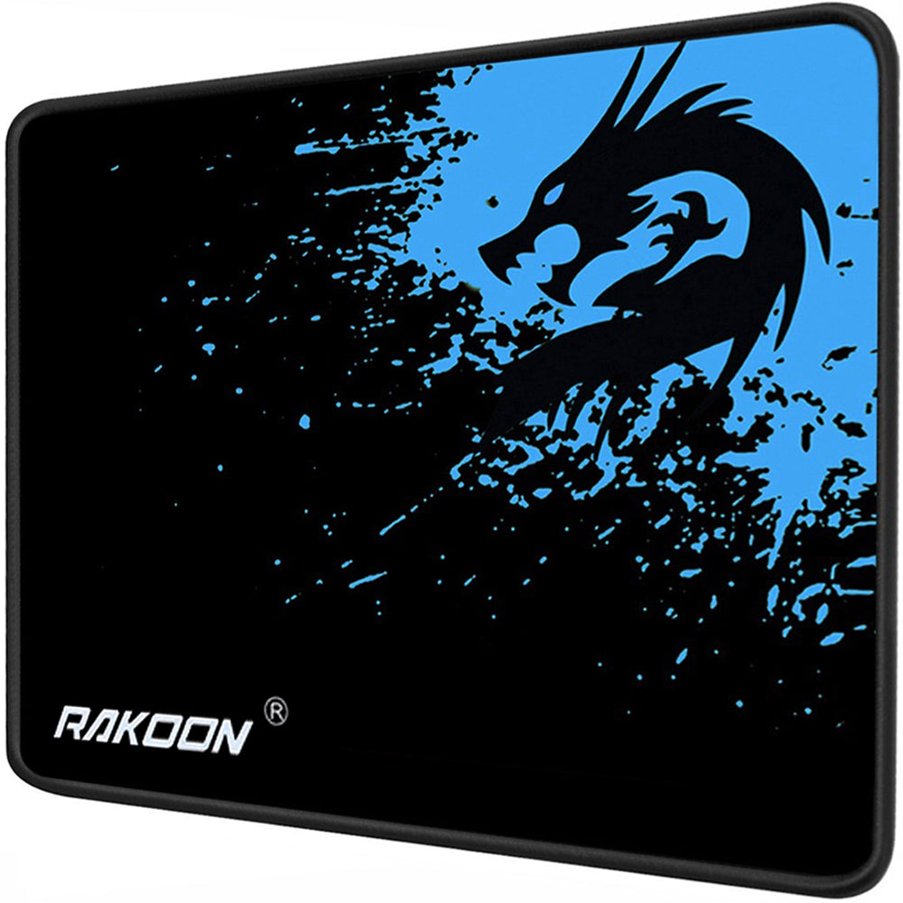 Gaming & Office Mouse Pad | Smooth Textured Surface | Reinforced Stitched Edges | Natural Rubber Non-Slip Base | Easy Clean | 4 Sizes
