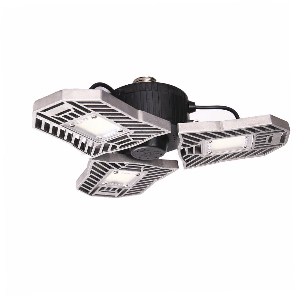 60W 80W Deformable UFO LED High Bay Light | E27 | 6000LM | IP65 | 50,000hr | 85–265V | With & Without Sensor | 1, 2 & 3pc Packs | Garage, Warehouse & Industrial