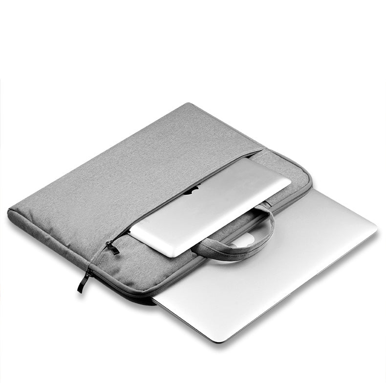 Suit Fabric Laptop Sleeve with Soft Handle | Space Cotton & Plush Lining | 11.6–15.6" | MacBook & Laptop | 6 Colours