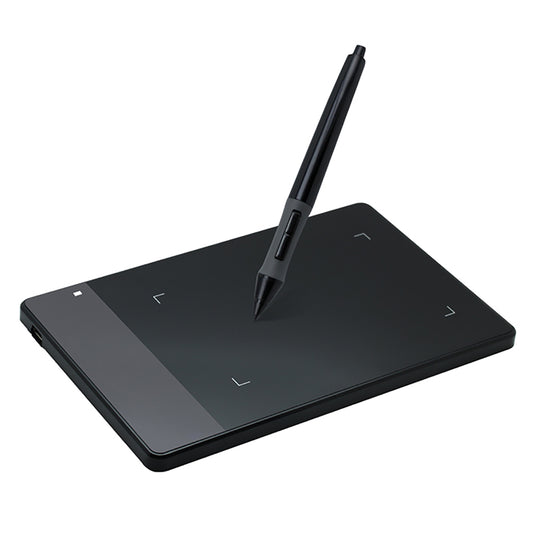 HUION 420 Graphics Drawing Tablet | 4000 LPI | 2048 Pressure Levels | USB | 4×2.23" Work Area | Black