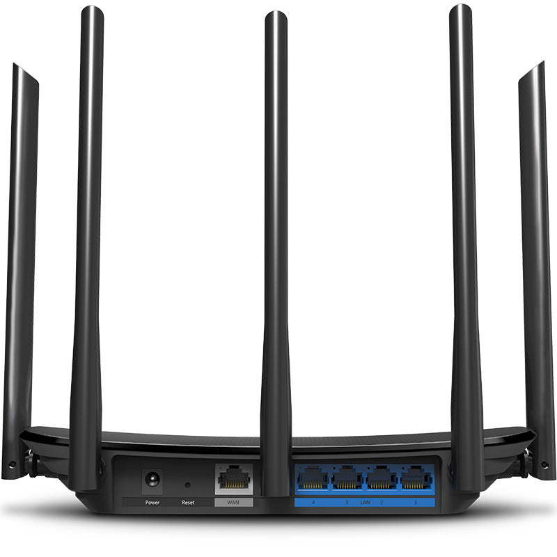 Dual-Band Gigabit Wireless Router | 1000Mbps | VPN Support | Smart Broadband Router | Black