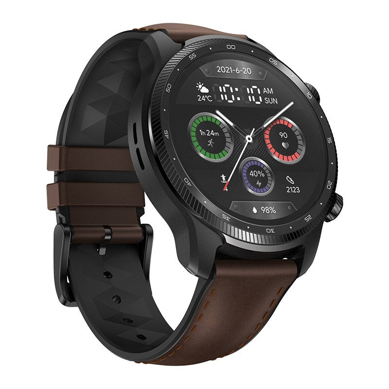 TicWatch Pro X Smartwatch – Wear OS, 4G eSIM, 1.39" AMOLED, NFC, GPS & IP68