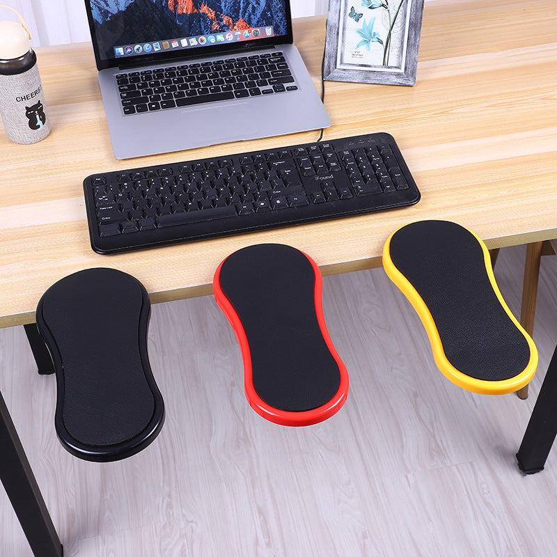 Desk-Mounted Ergonomic Wrist Rest & Arm Support | Mouse Pad | Non-Slip | Fits Desks up to 5cm | 3 Colours
