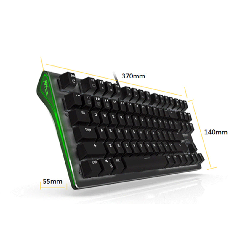 G-87 TKL Mechanical Keyboard | 87 Keys | USB & Bluetooth 3.0 | Blue, Brown & Red Switch | ABS Keycaps