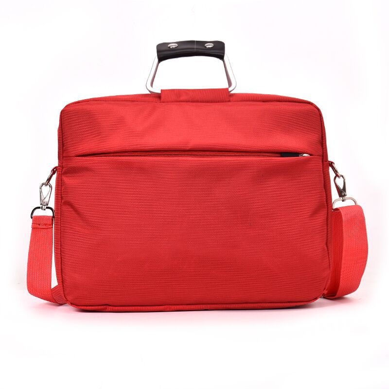 14" Nylon Laptop Tote Bag | Wear-Resistant, Lightweight Carry Bag | Black, Red & Wine Red