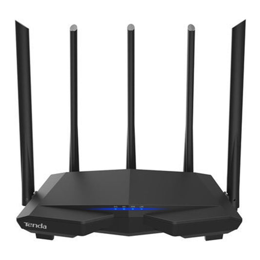AC7 Dual-Band WiFi Router | 4-Port | Shared Internet | 220×141mm | Home & Office Wireless Router