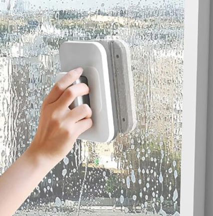 Double-Sided Magnetic Window Cleaner | ABS & Silicone Scraper | 3–10mm, 15–26mm & 20–35mm Glass | With & Without Tool Set | High-Rise Window Cleaning