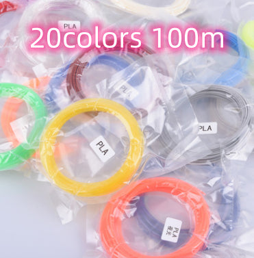 3D Printing Pen with PLA Filament | Adjustable Temp & Speed | LED Indicator | 185×45×10mm | Blue, Pink, Purple, Yellow & Camouflage | US/UK/EU/AU/USB | Pen & Filament Bundles