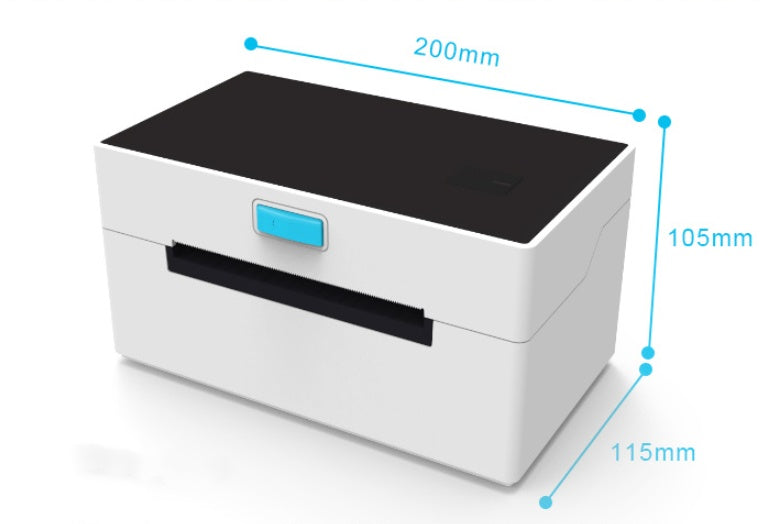 POS9220 Thermal Label Printer | 160mm/s, 100×150mm, 48W | USB & Bluetooth | EU, UK & US Plug | Shipping Labels