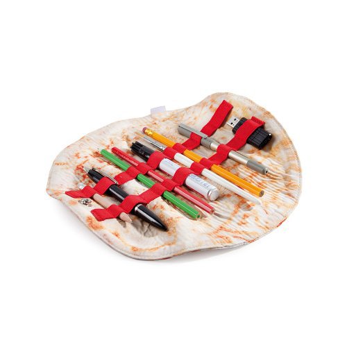 Burrito Pencil Case | Novelty Pencil Holder | Funny School & Office Supply Organizer