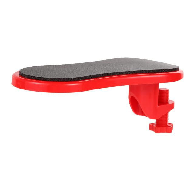 Desk-Mounted Ergonomic Wrist Rest & Arm Support | Mouse Pad | Non-Slip | Fits Desks up to 5cm | 3 Colours