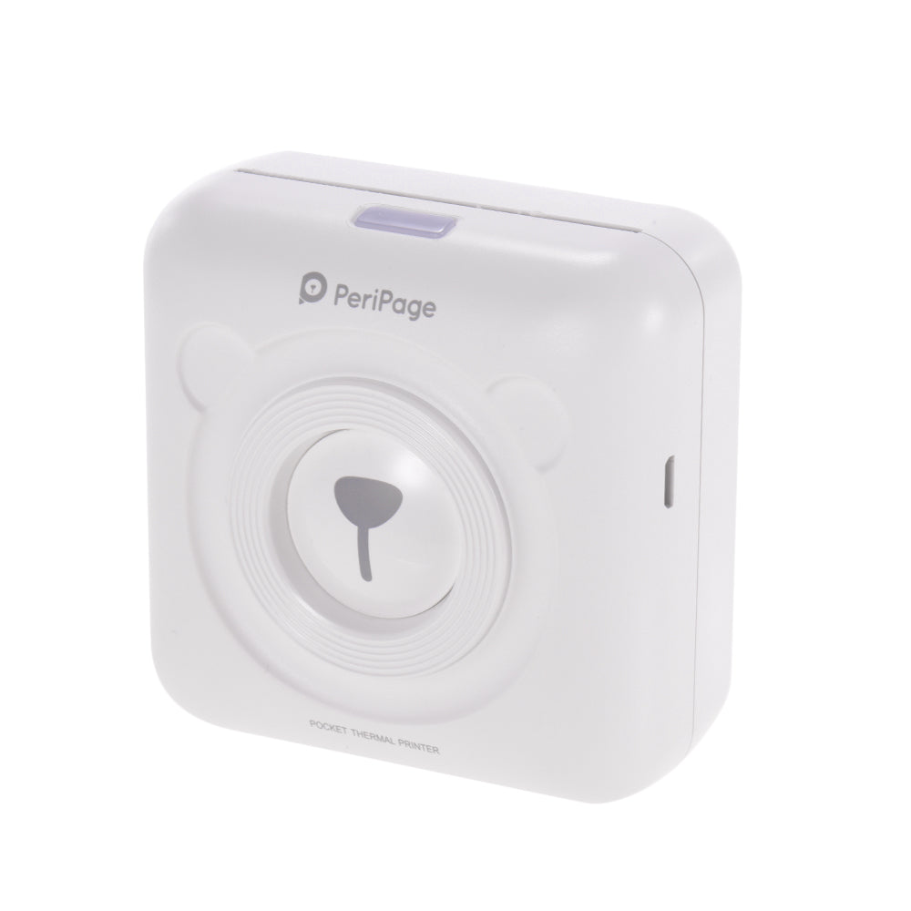 Portable Mini Thermal Label Printer | 203 & 304 DPI | Rechargeable | Thermal, Sticker & Label Paper | 5 Colours