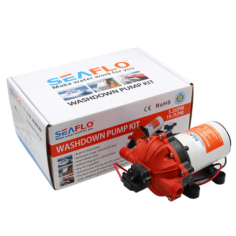 51 Diaphragm Booster Pump Kit | 12V & 24V DC, Reciprocating Water Pump for RV, Caravan & Home Use