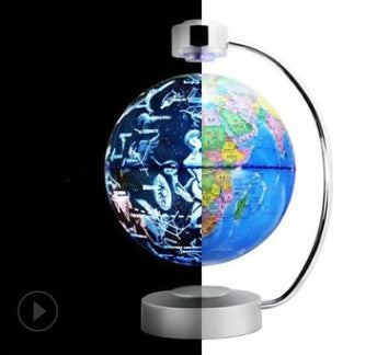 Magnetic Levitating Floating Globe | 6" & 8" | LED Glow & Standard Styles | Home, Office & Desk Decor | Premium Gift
