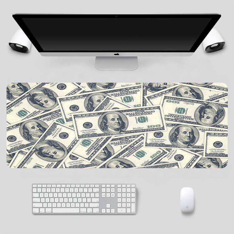 Extended Gaming Mouse Pad | Non-Slip Rubber Base, Thermal Print | 7 Designs, Multiple Sizes & Thickness