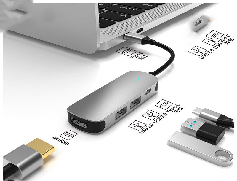 USB-C Multi-Port Hub & Docking Station | 5Gbps | HDMI | 4-in-1 to 10-in-1 | MacBook & Laptop