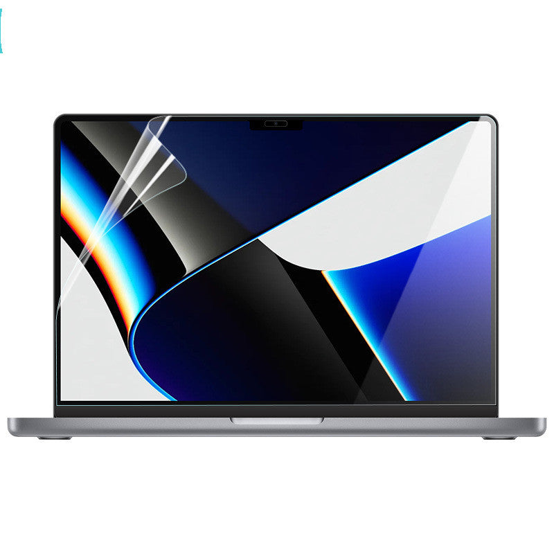 MacBook Pro 14" HD Screen Protector Film | PET, Anti-Scratch | Compatible with A2442 | Full Application Kit Included