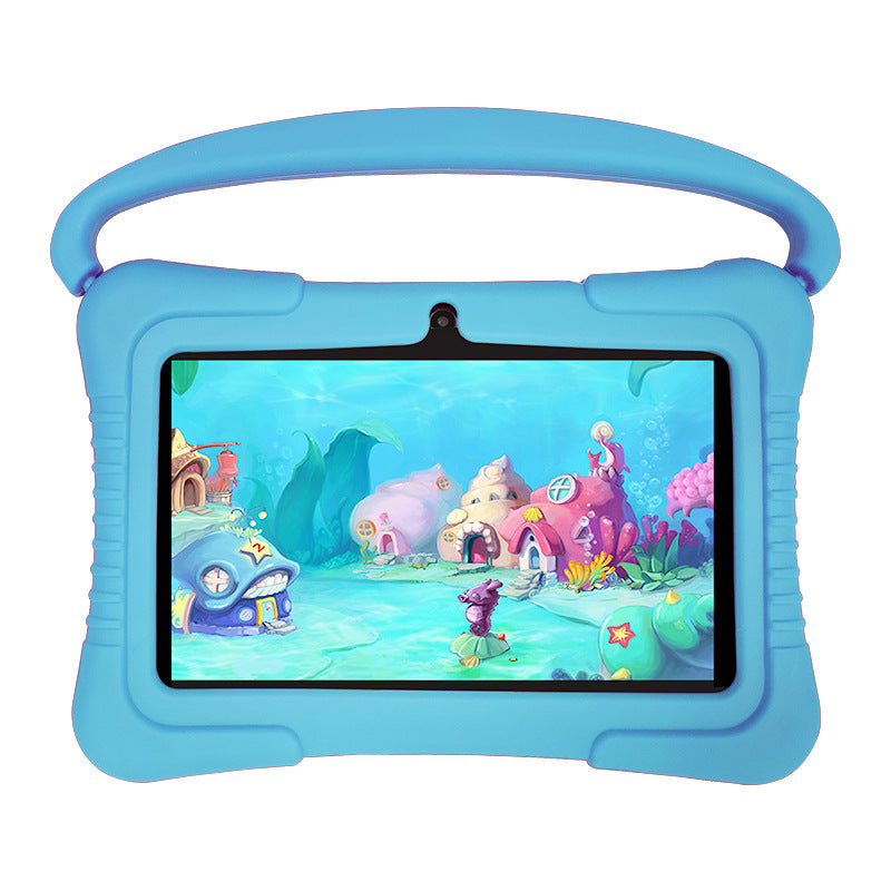 7" Android 10 Kids Tablet | Quad-Core 1.5GHz | 16GB | Dual Camera | WiFi | Single or Triple Handle | Red & Blue