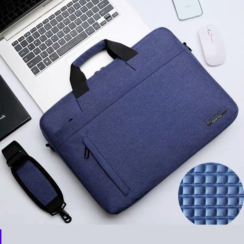 Nylon Laptop Shoulder Bag | Waterproof, Anti-Theft, Shockproof | 13"-17" | 11 Colors