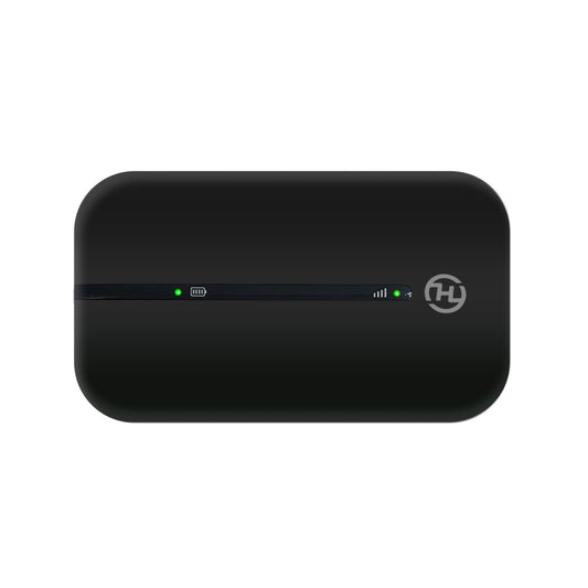 Mini 4G/3G WiFi Router with Lithium Battery | 150Mbps, Unlocked, Built-In Firewall | Black & White