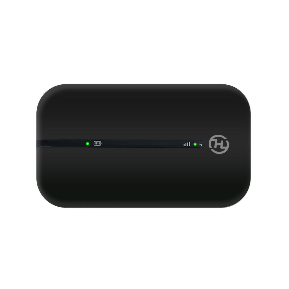 Mini 4G/3G WiFi Router with Lithium Battery | 150Mbps, Unlocked, Built-In Firewall | Black & White