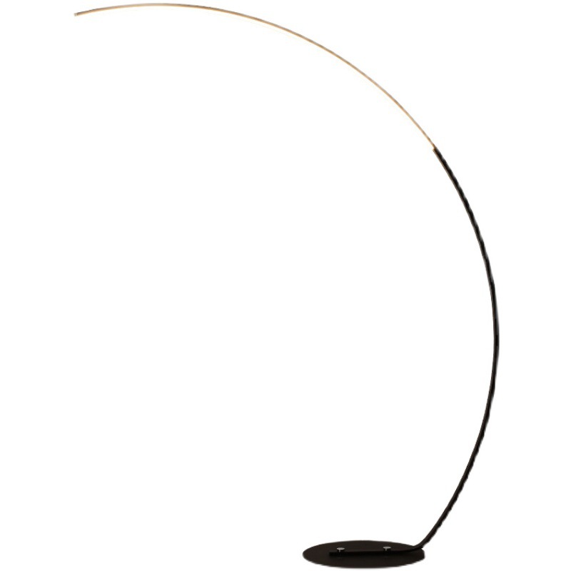 ZY-F1005 Modern Minimalist Aluminium LED Floor Lamp | 1200x1650mm, Safe ≤36V, Black & White, AU/EU/UK/US