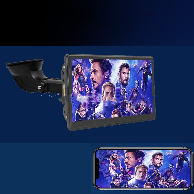 7" Portable IPS Car Screen | Wireless CarPlay & Android Auto | GPS Navigator | 12V | Autonavi Maps | Linux OS | External Display