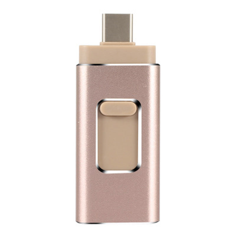 4-in-1 USB Flash Drive | Lightning + Micro USB + Type-C + USB-A | 8GB–1TB | 4 Colours | iPhone & Android