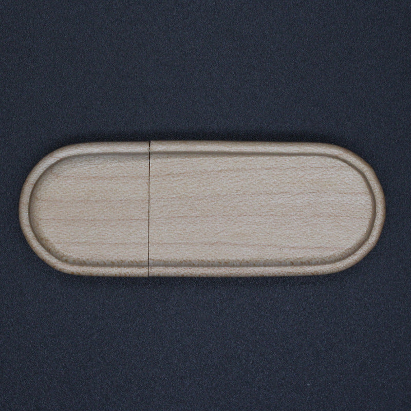 Wooden USB Flash Drive | Custom Logo Engraving | USB 2.0 | 1GB–64GB | Business Gift