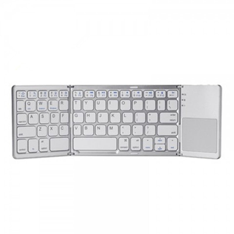 Folding Bluetooth 3.0 Keyboard | 64 Keys | 140mAh | <15m Range | 300K Key Life | ABS | Black & White | Single & Twin Pack
