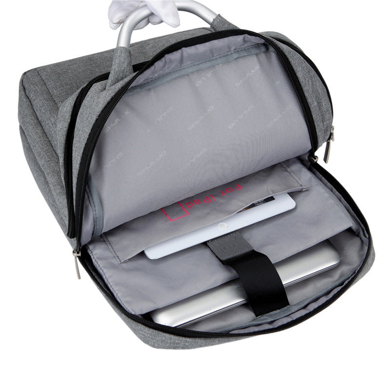 Waterproof Laptop Backpack | Shockproof | Breathable | Multi-Pocket | 680g | Black, Blue, Grey & Pink