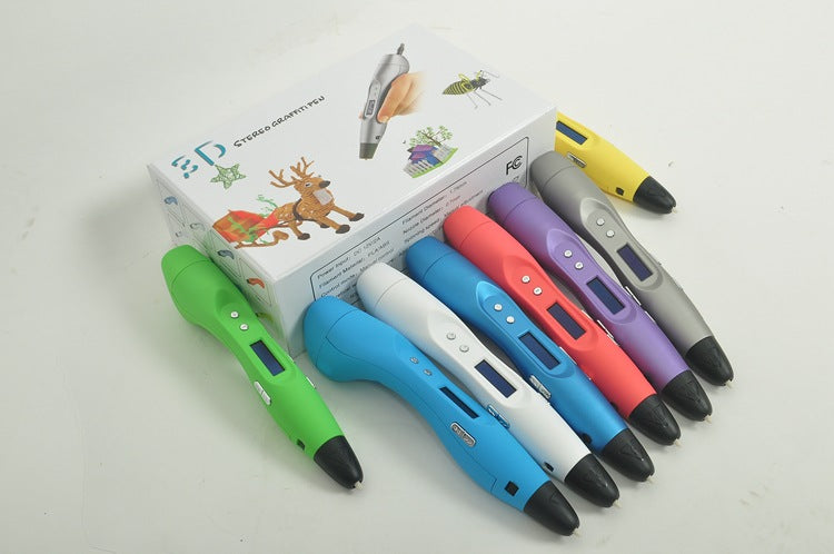 Professional 3D Printing Pen | ABS & PLA | 60-245°C | 6-Speed | 0.7mm Nozzle | 1.75mm Filament | Lightweight