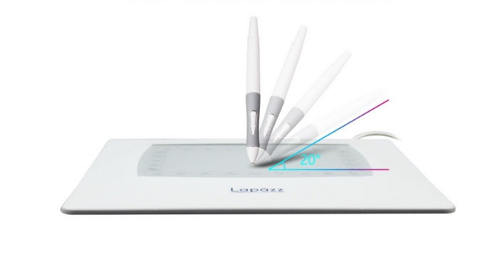 USB Graphics Drawing Tablet | Electromagnetic Pressure Induction | 22.6×22.1cm | Digital Art & Design | Model WP5540 | Black & White