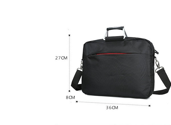 14" Nylon Laptop Tote Bag | Wear-Resistant, Lightweight Carry Bag | Black, Red & Wine Red