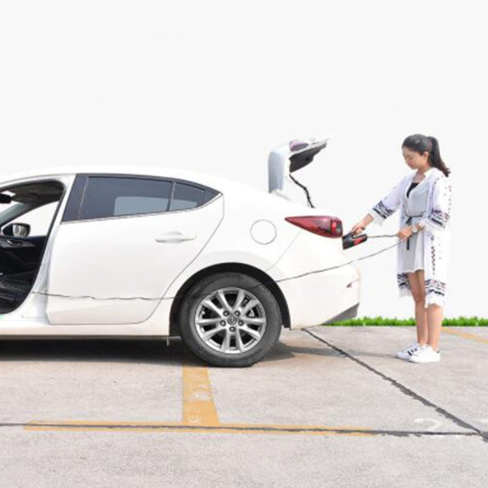 120W Handheld Car Vacuum Cleaner | DC12V | Wet & Dry | Multi-Filter | 30×5.5×8.5cm | Wired & Wireless | Black & White | Car, Home & Office Cleaning