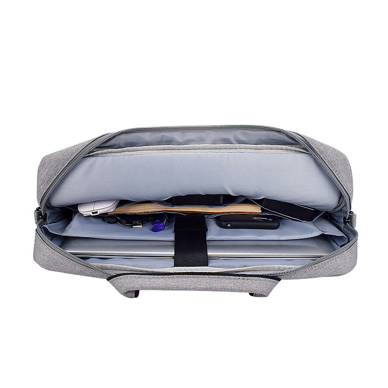 Oxford Cloth Laptop Shoulder Bag | 13.3", 14.1", 15.4" & 15.6" | Business Messenger Bag | Matte Finish | 5 Colours