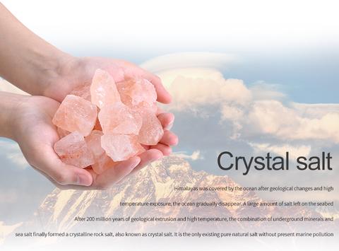 Himalayan Crystal Salt LED Lamp | USB | 5 Colours | Touch Control | Night Light & Ambient Lamp | Round & Square