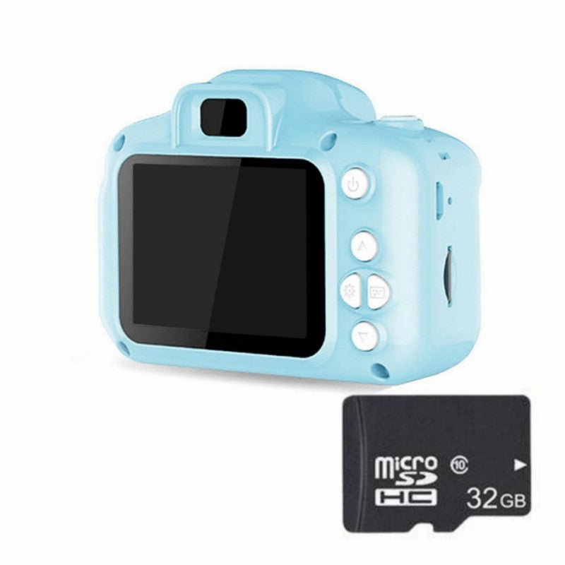 Children's HD Digital Camera | 8MP | 2.3" LCD | 600mAh | USB 2.0 | Blue, Green & Pink | Single, 2-Pack & Set | TF Card Options