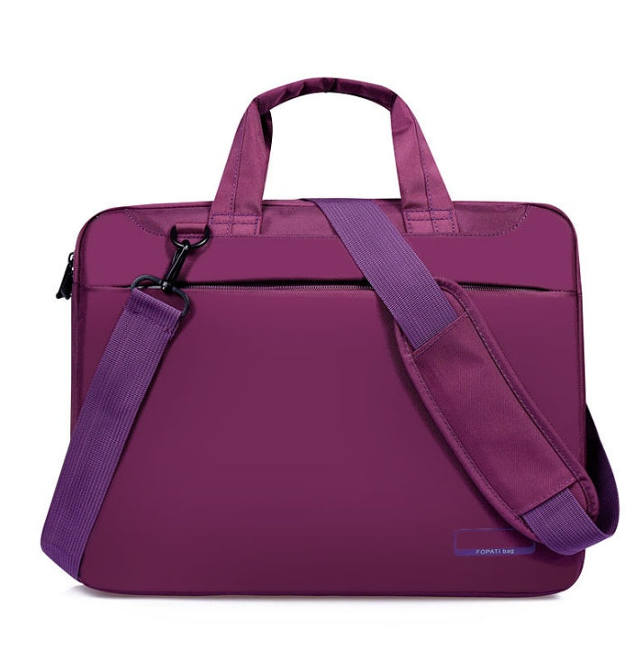 Oxford Laptop Shoulder Bag & Sleeve | 12"-17" | Airbag & Standard | Multi-Pocket | 10 Colors