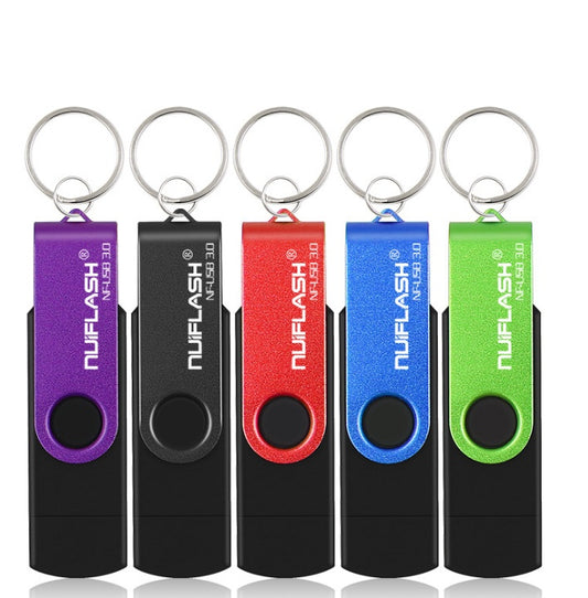 USB 3.0 OTG Flash Drive | 16GB, 32GB, 64GB & 128GB | Dual Use PC & Android | 6 Colours | Plug & Play
