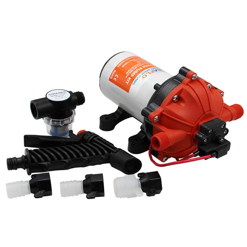 51 Diaphragm Booster Pump Kit | 12V & 24V DC, Reciprocating Water Pump for RV, Caravan & Home Use