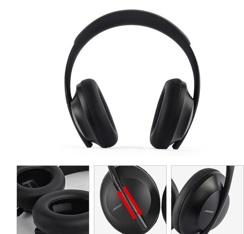 Wireless Noise-Cancelling Bluetooth Headset – 20-Hour Battery & 15-Min Fast Charge