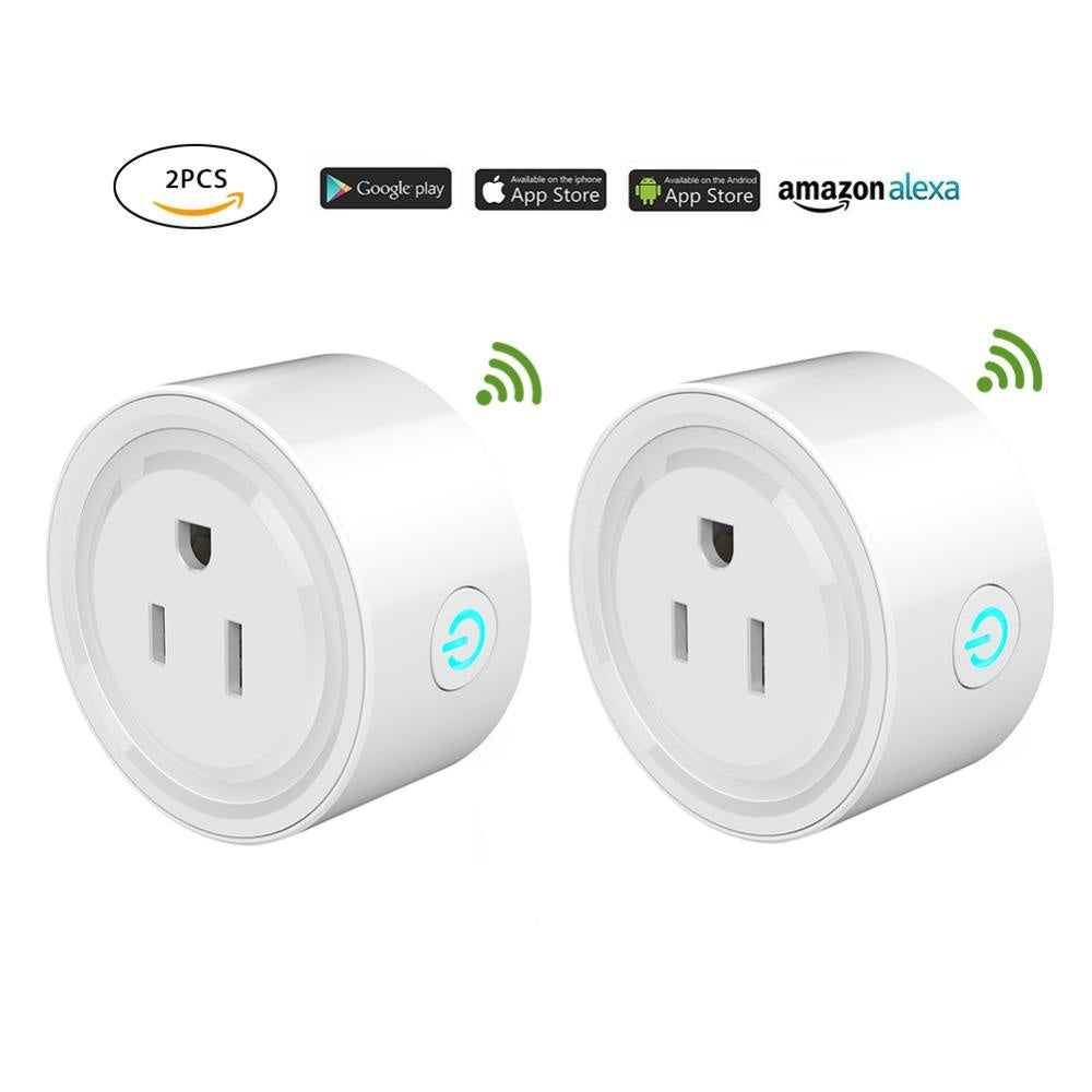 WiFi Smart Plug | Alexa & Google Assistant | Smartphone App Control | EU, UK & US Plug | Single, Twin & 4-Way Strip with USB | Remote On/Off | Smart Home